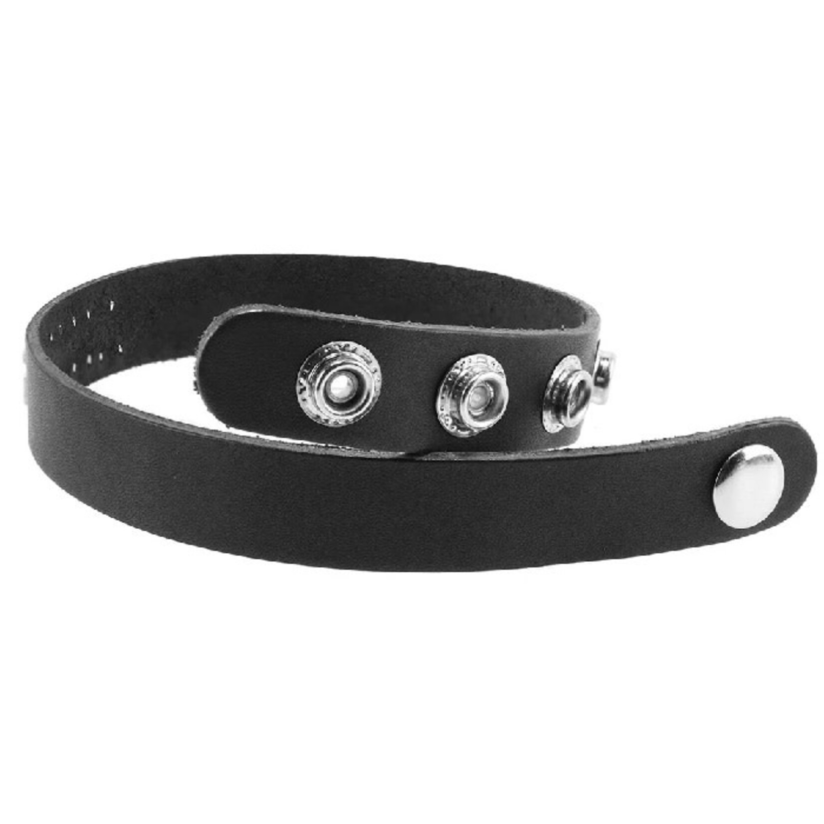 DADDY'S GIRL LEATHER WORD BAND COLLAR