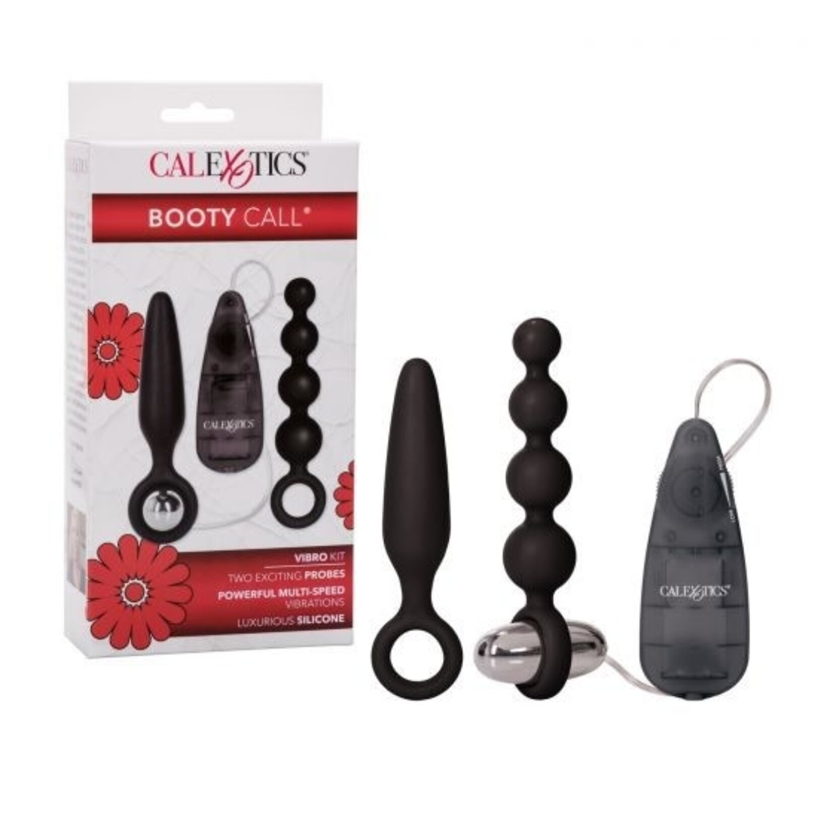 CALEXOTICS BOOTY CALL BOOTY VIBRO KIT - BLACK