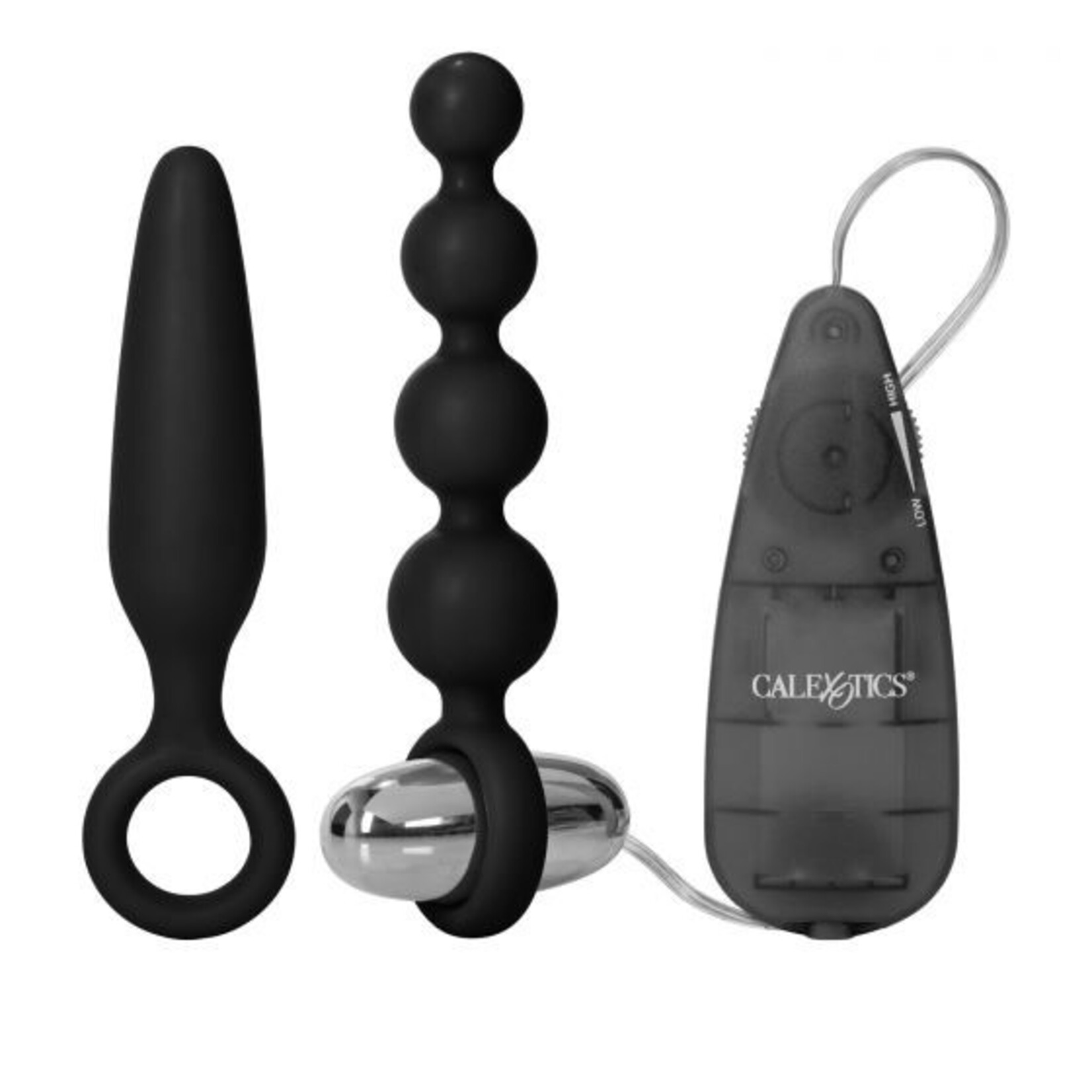 CALEXOTICS BOOTY CALL BOOTY VIBRO KIT - BLACK
