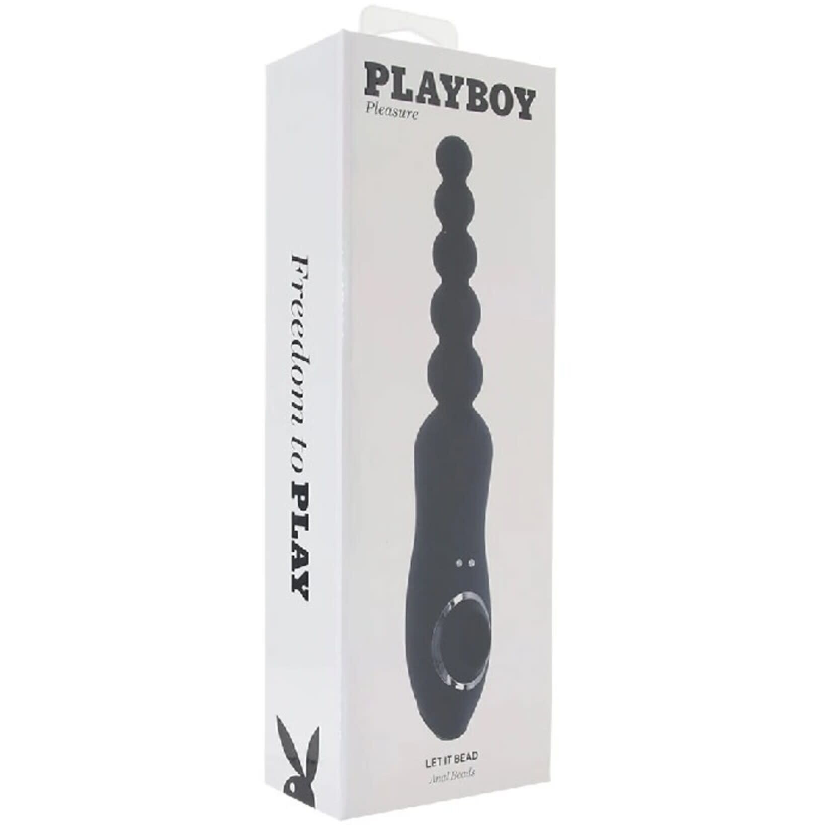 PLAYBOY LET IT BEAD DOUBLE SIDED SUCTION VIBE