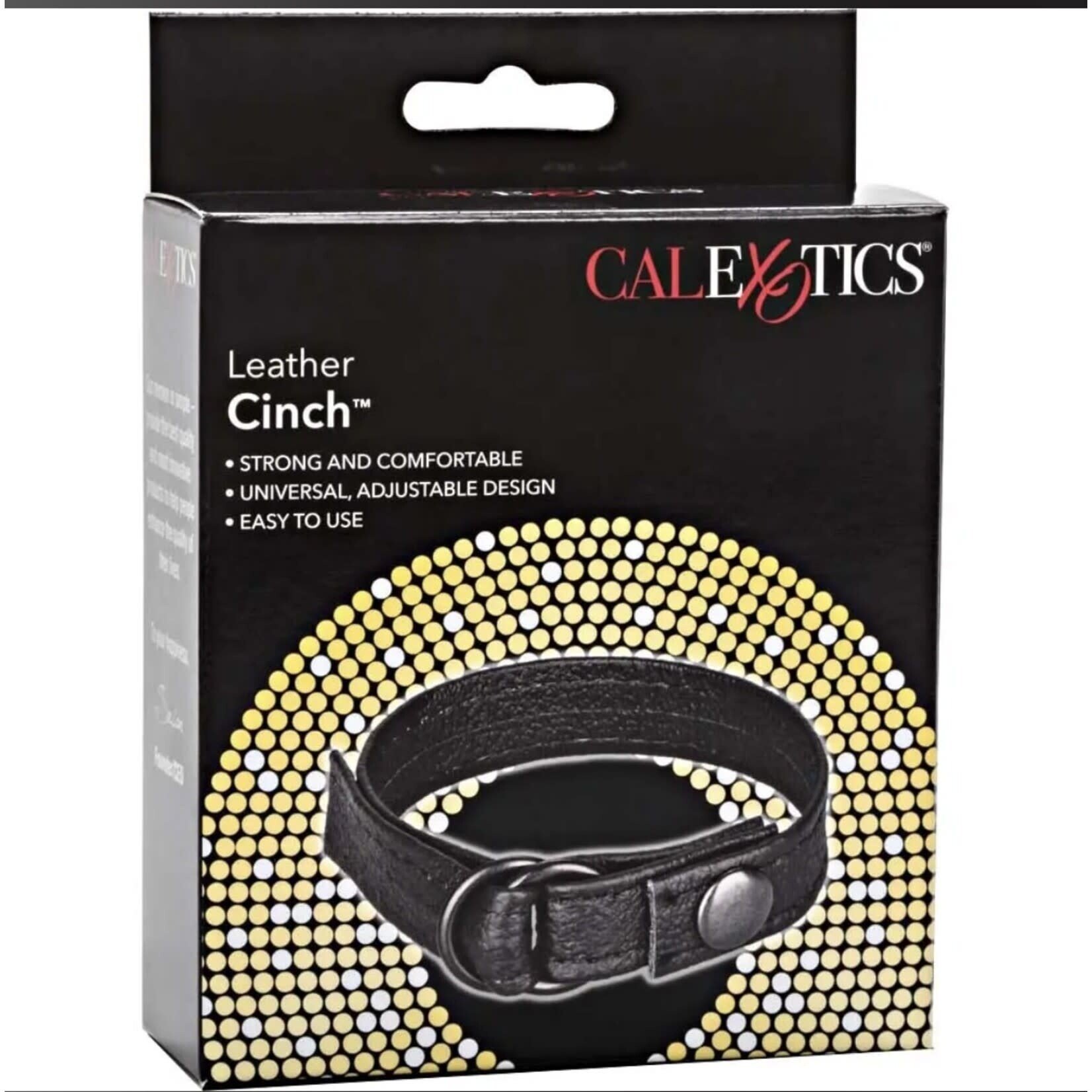 CALEXOTICS LEATHER CINCH