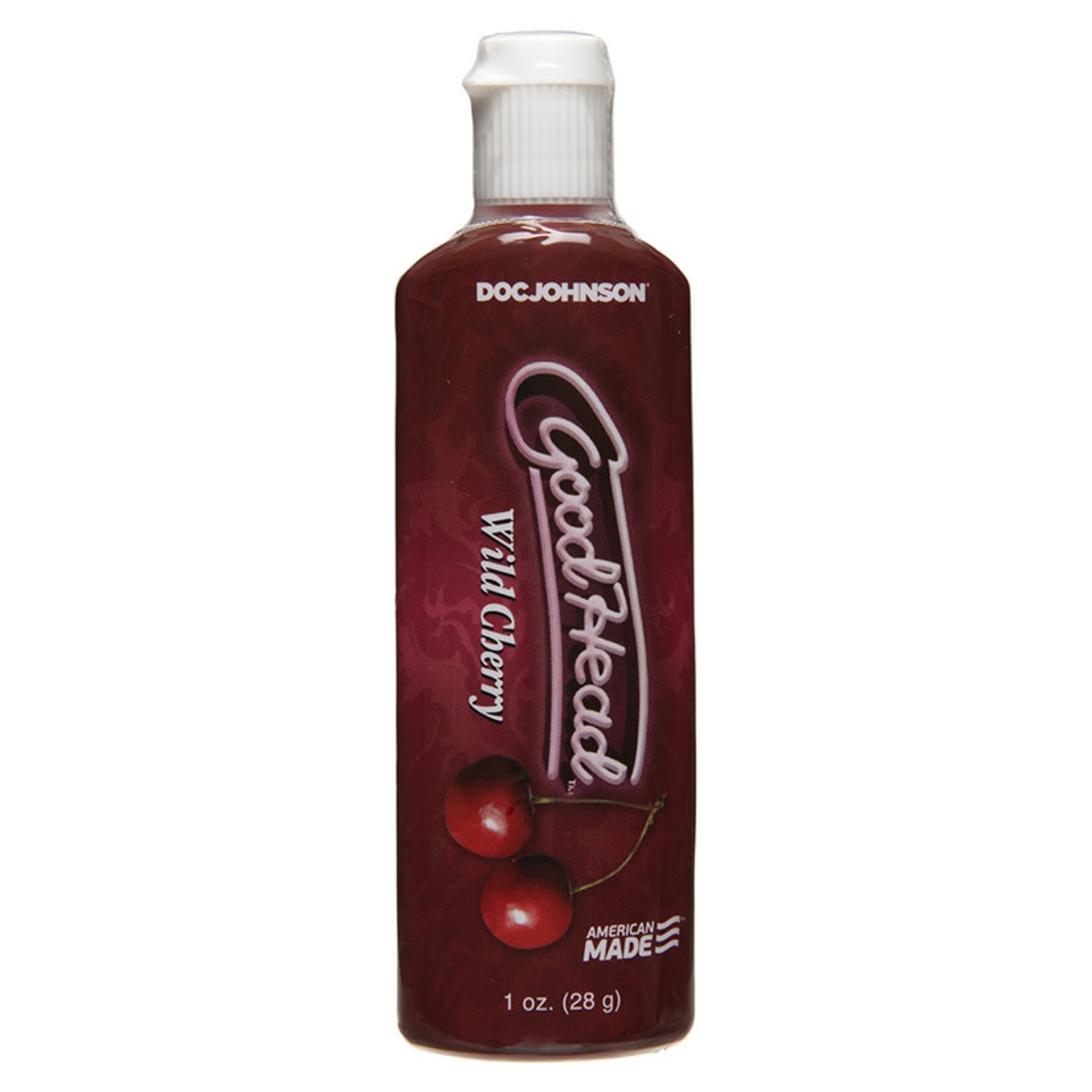 DOC JOHNSON GOODHEAD - ORAL DELIGHT GEL - WILD CHERRY 1 OZ.