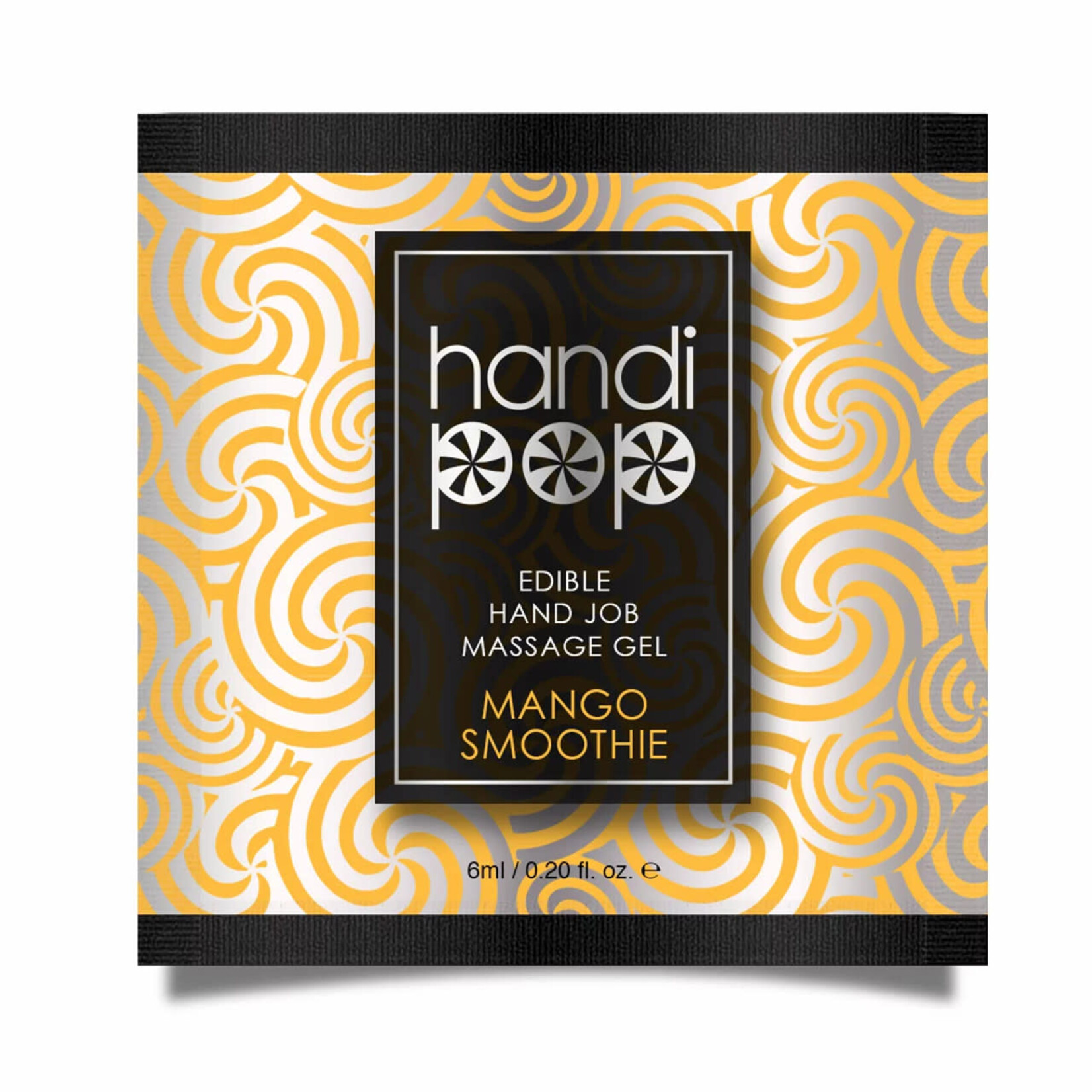 SENSUVA SENSUVA - HANDIPOP EDIBLE MASSAGE GEL - MANGO SMOOTHIE 6ML SINGLE USE PACKET