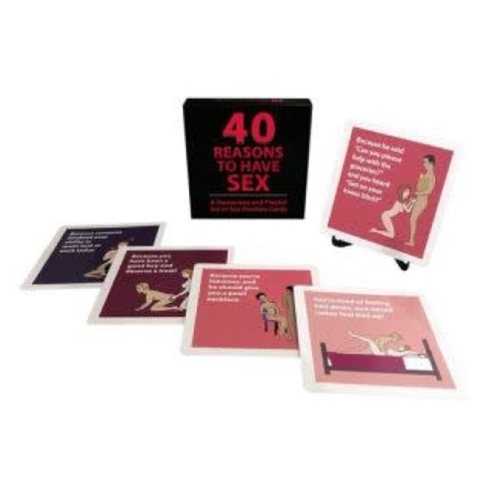 KHEPER GAMES 40 REASONS TO HAVE SEX CARDS