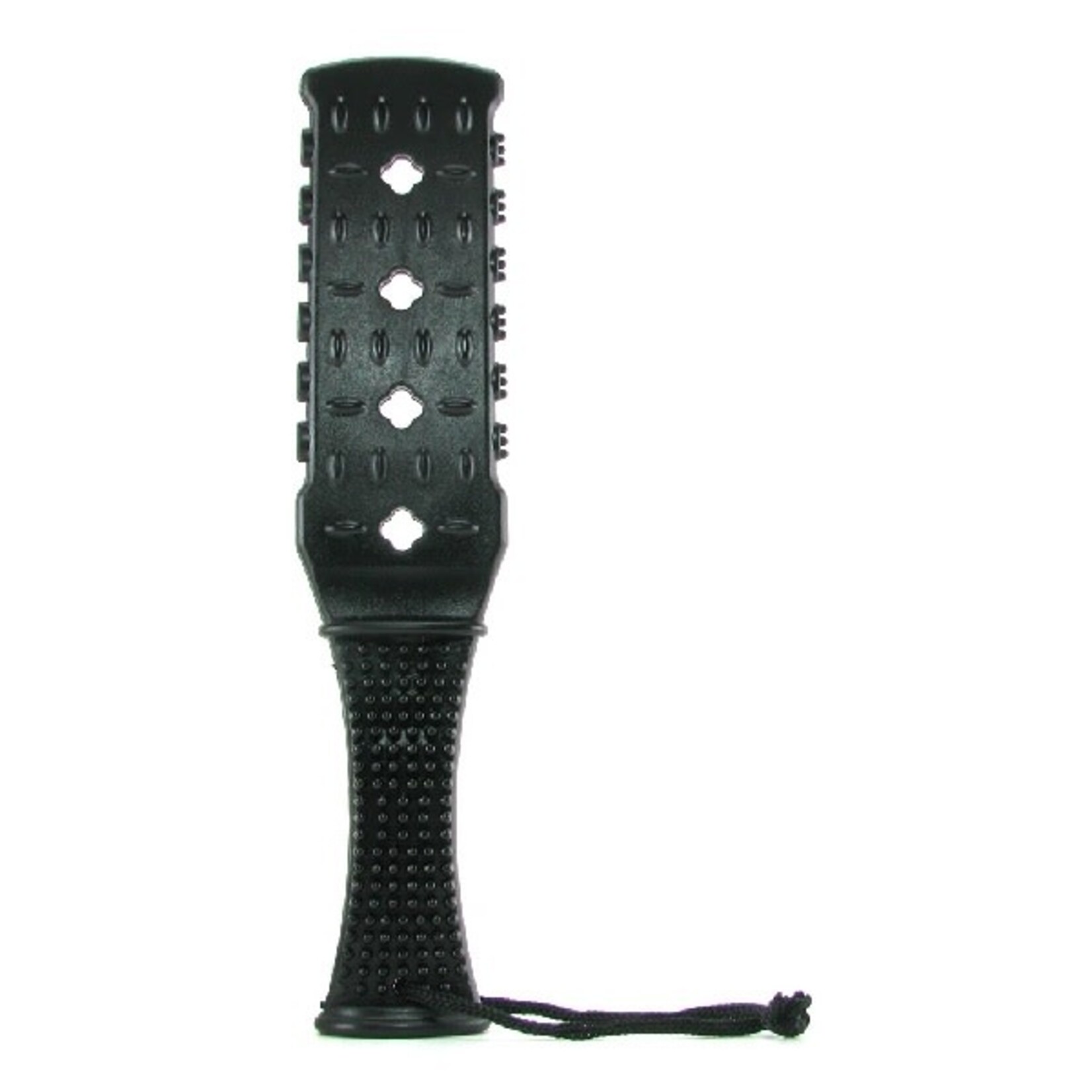 FETISH FANTASY FETISH FANTASY TEXTURED RUBBER PADDLE IN BLACK