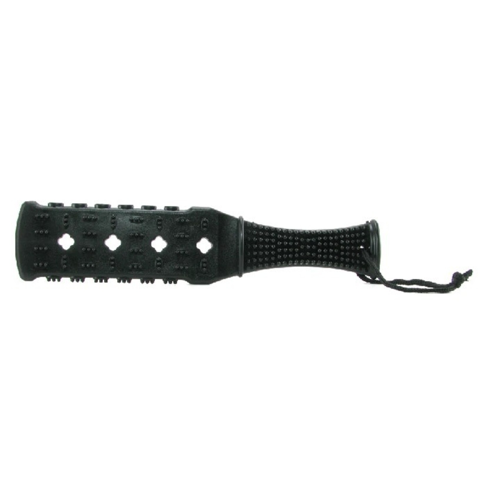 FETISH FANTASY FETISH FANTASY TEXTURED RUBBER PADDLE IN BLACK