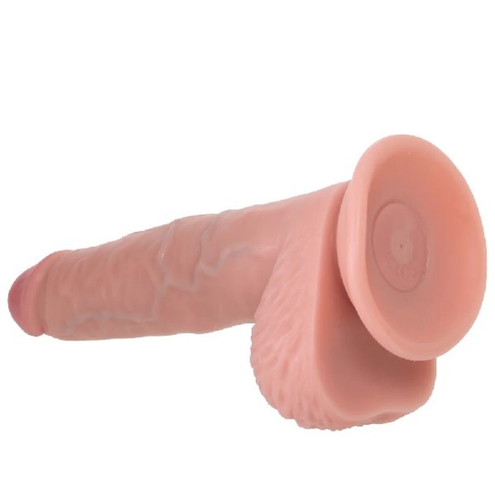 SHOTS REALROCK 8 INCH THRUSTING DILDO IN LIGHT