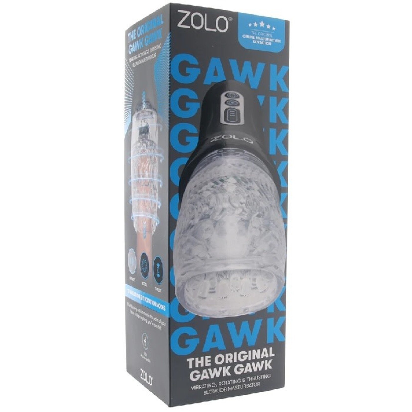 ZOLO THE ORIGINAL GAWK GAWK AUTO STROKER