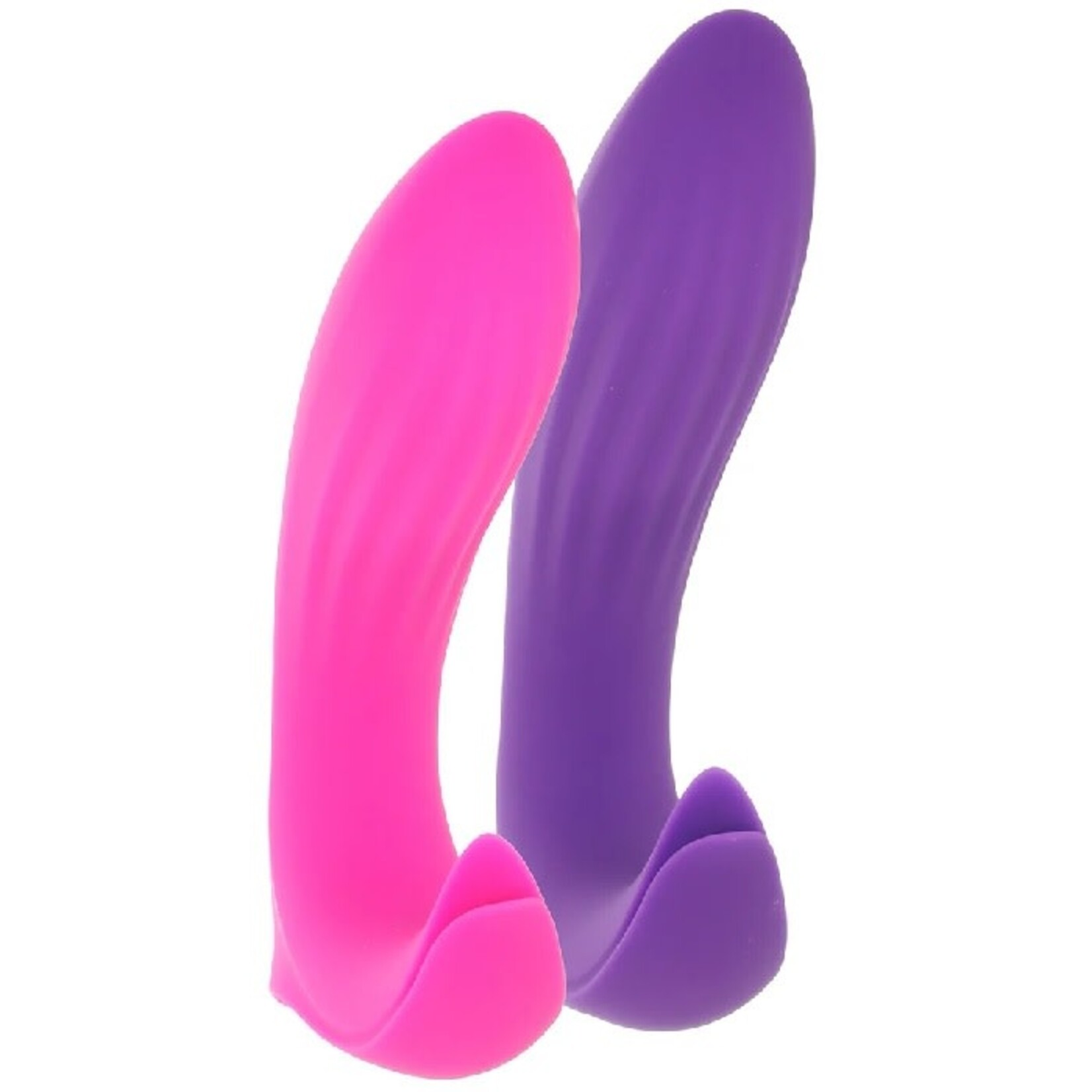 BOGO! SILICONE G-SPOT VIBES IN PURPLE & PINK