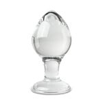 CLEAR GLASS ANAL PLUG