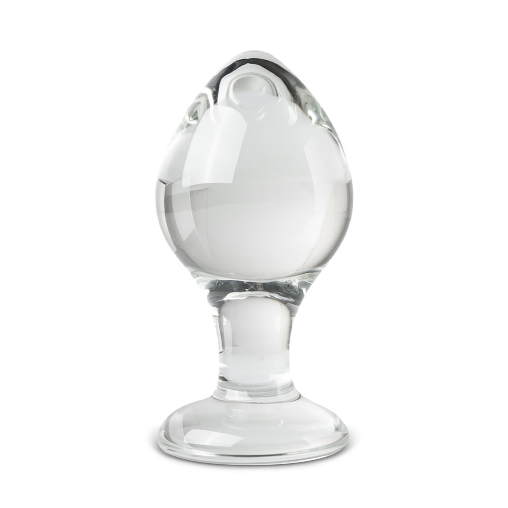 CLEAR GLASS ANAL PLUG