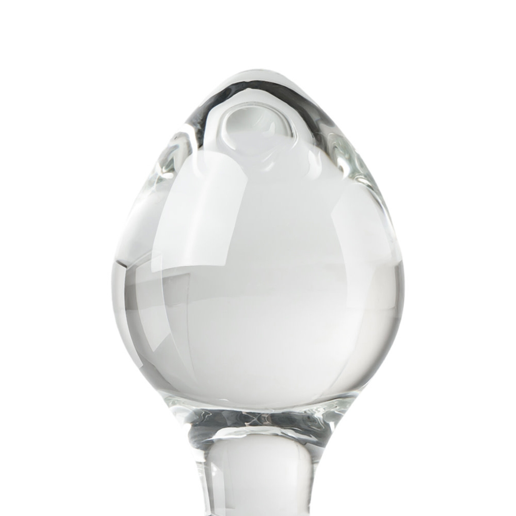 CLEAR GLASS ANAL PLUG