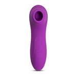 7 SPEEDS PURPLE COLOR MINI SILICONE RECHARGEABLE CLITORAL STIMULATOR