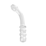 GLASS DILDO BUMPS 20 CM