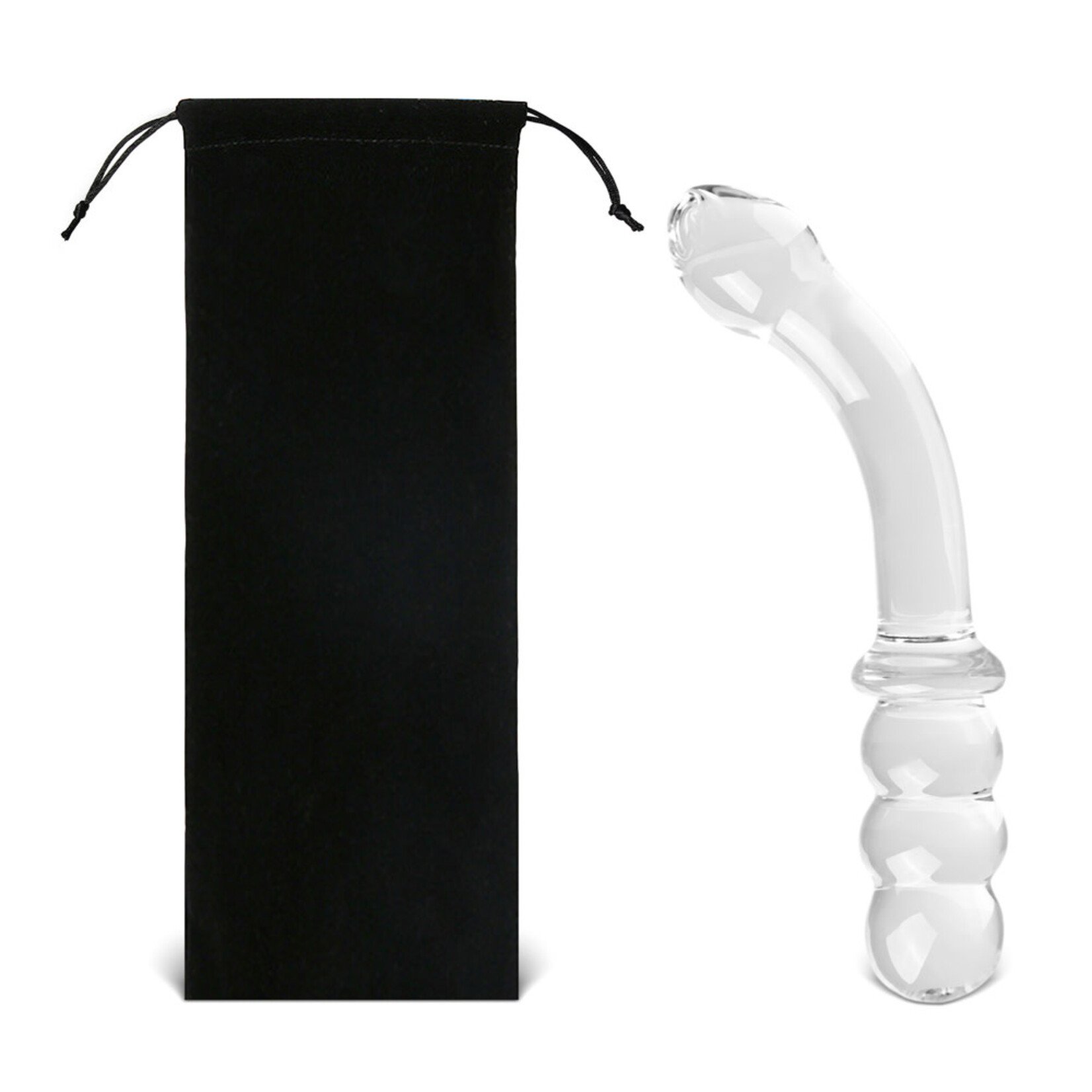 GLASS DILDO BUMPS 20 CM