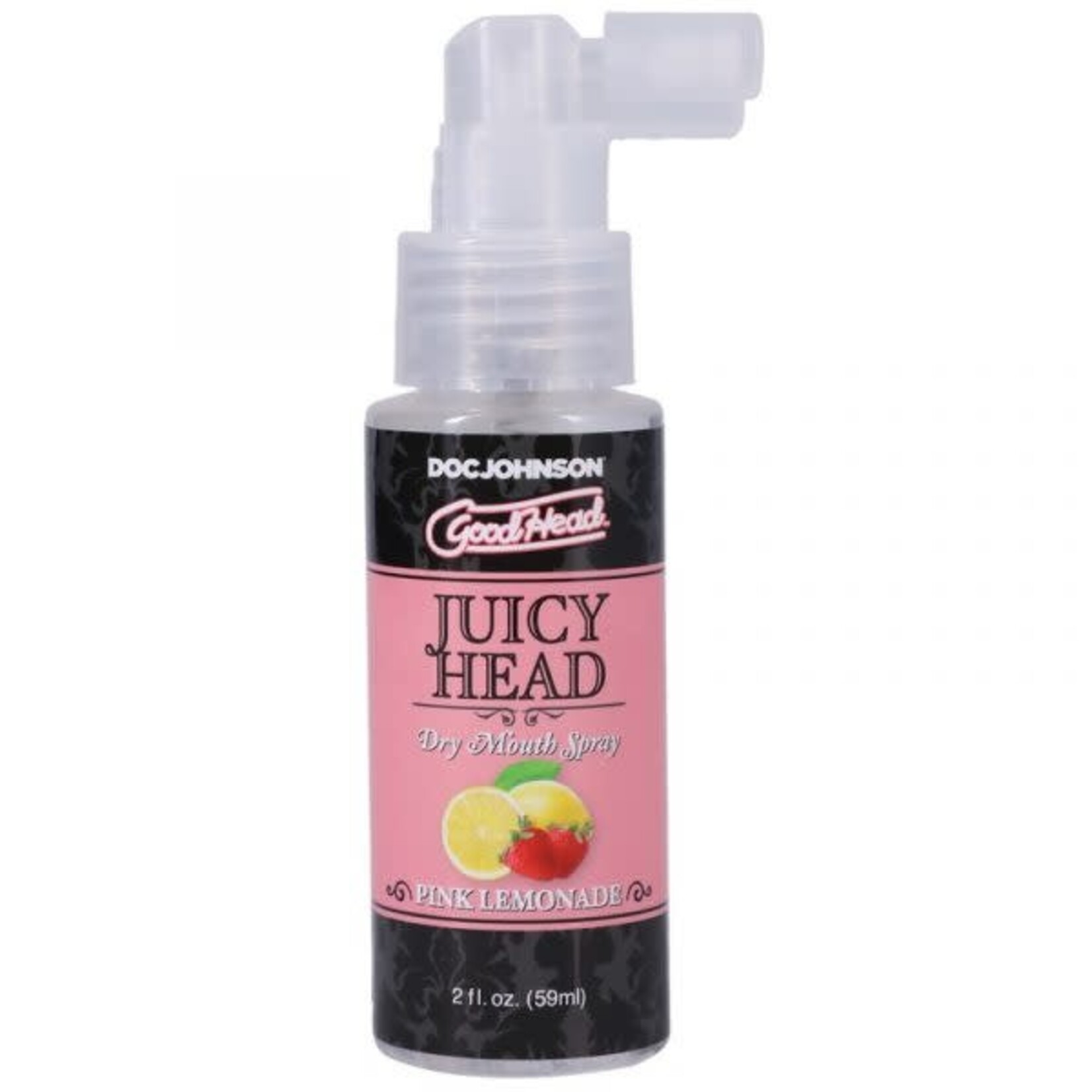 DOC JOHNSON GOODHEAD - JUICY HEAD - DRY MOUTH SPRAY - PINK LEMONADE 2 FL.OZ.