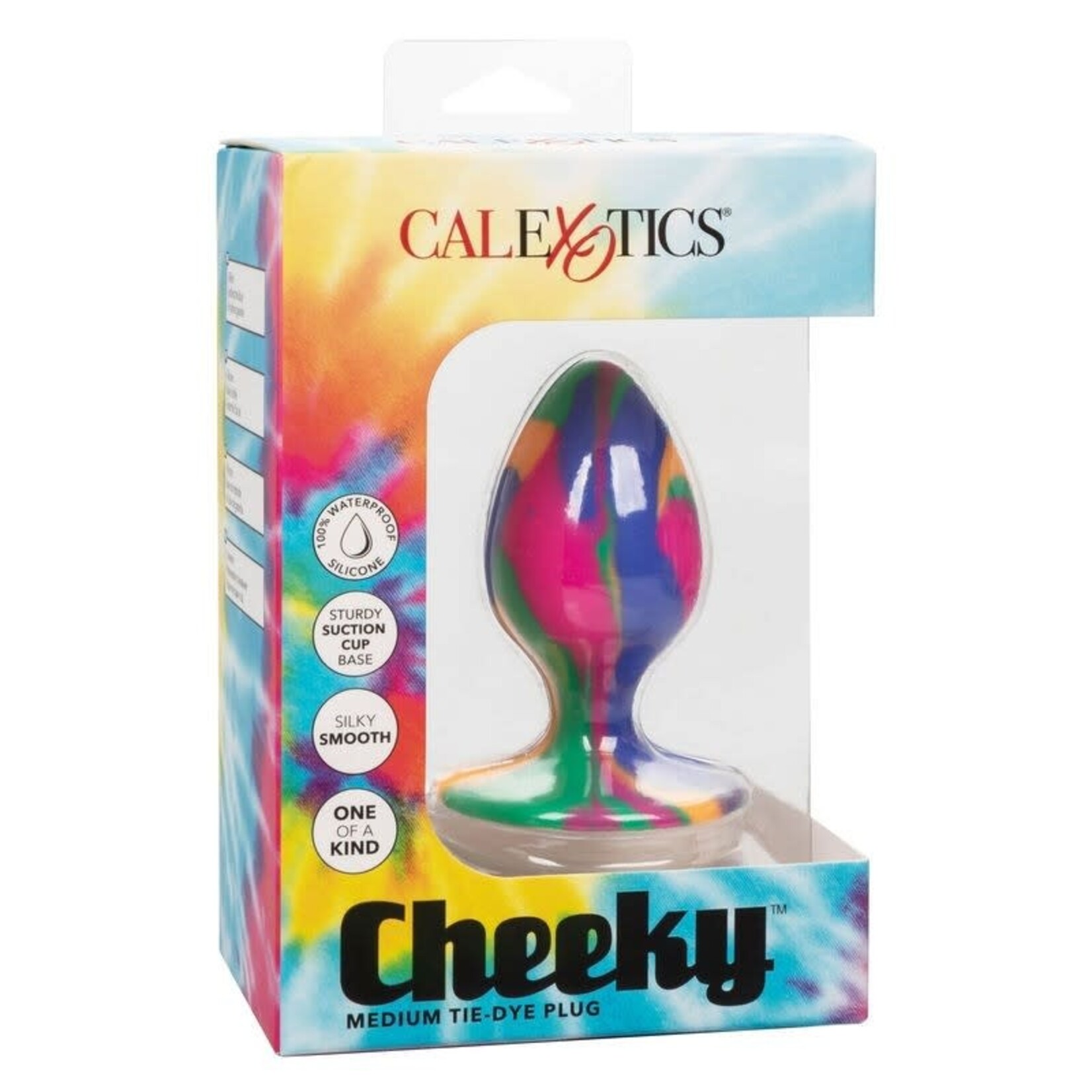 CALEXOTICS CHEEKY MEDIUM TIE-DYE PLUG