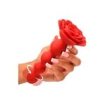 XR BRANDS BLOOMGASM ROSE TWIRL VIBRATING & ROTATING ANAL BEADS