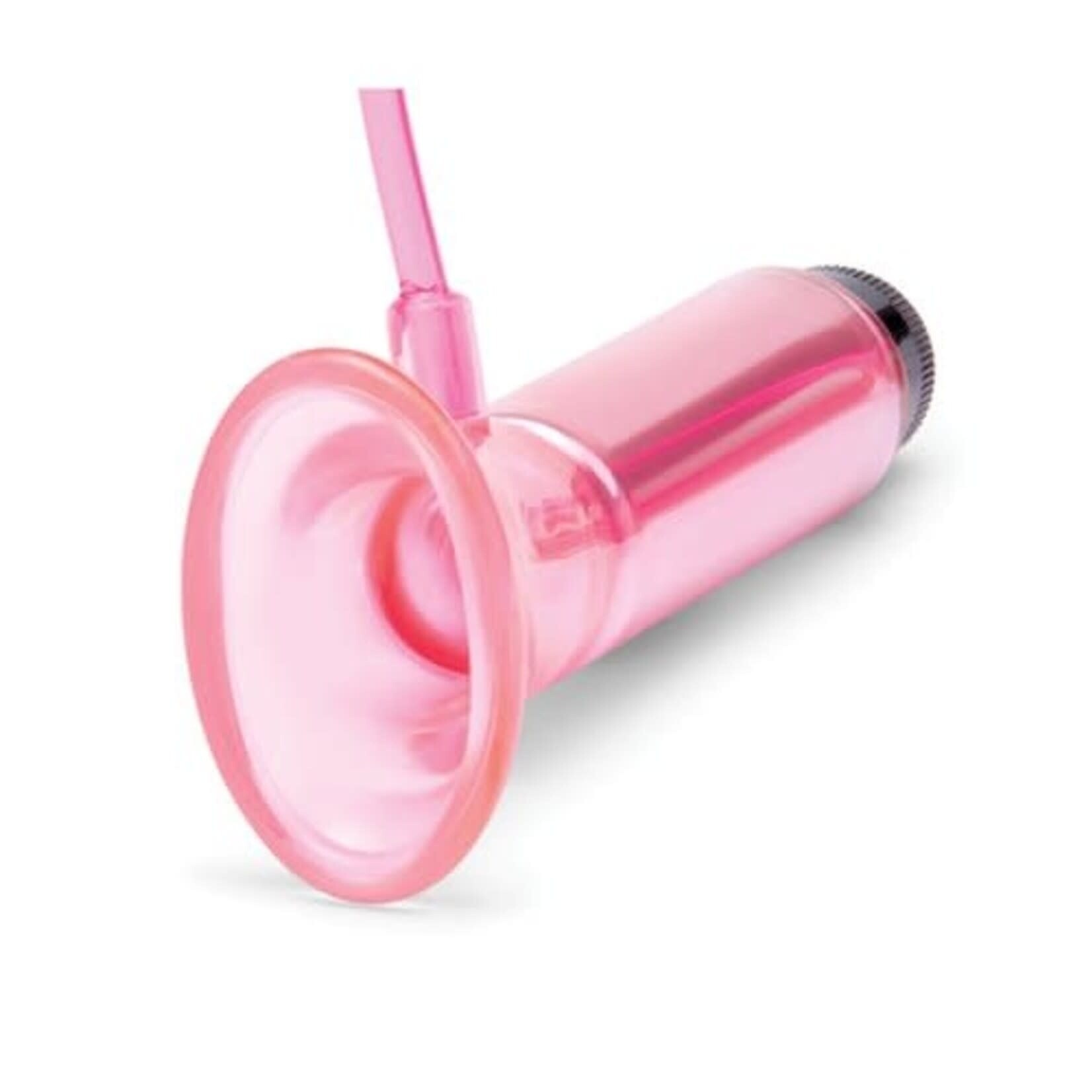 LUX FETISH VIBRATING CLITORAL PUMP WITH QUICK RELEASE