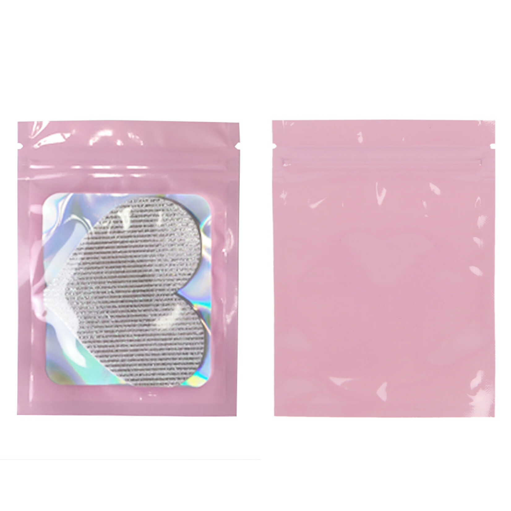OH YEAH! -  SILVER ILLUSION SILVER FINE GRAIN SEXY NIPPLE COVERS SILVER