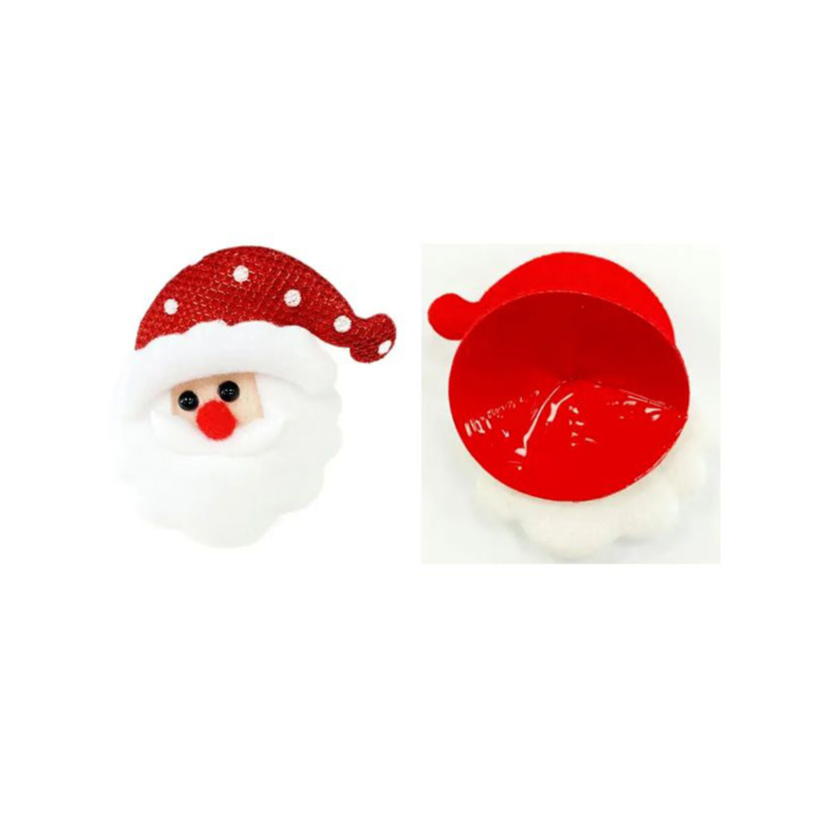 OH YEAH! -  SANTA CLAUS CHRISTMAS NIPPLE COVERS FOR WOMEN RED
