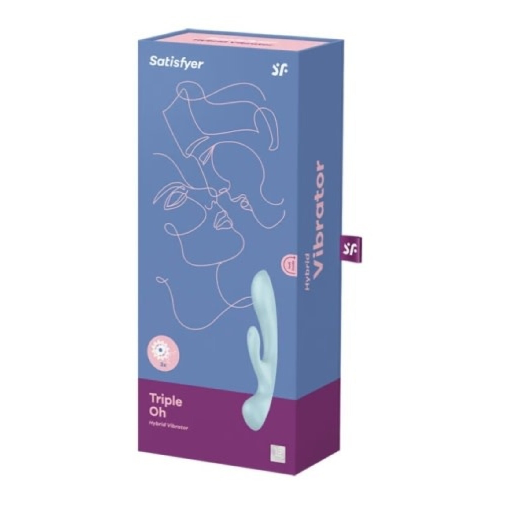 SATISFYER SATISFYER PLANET WAND-ER BLUE