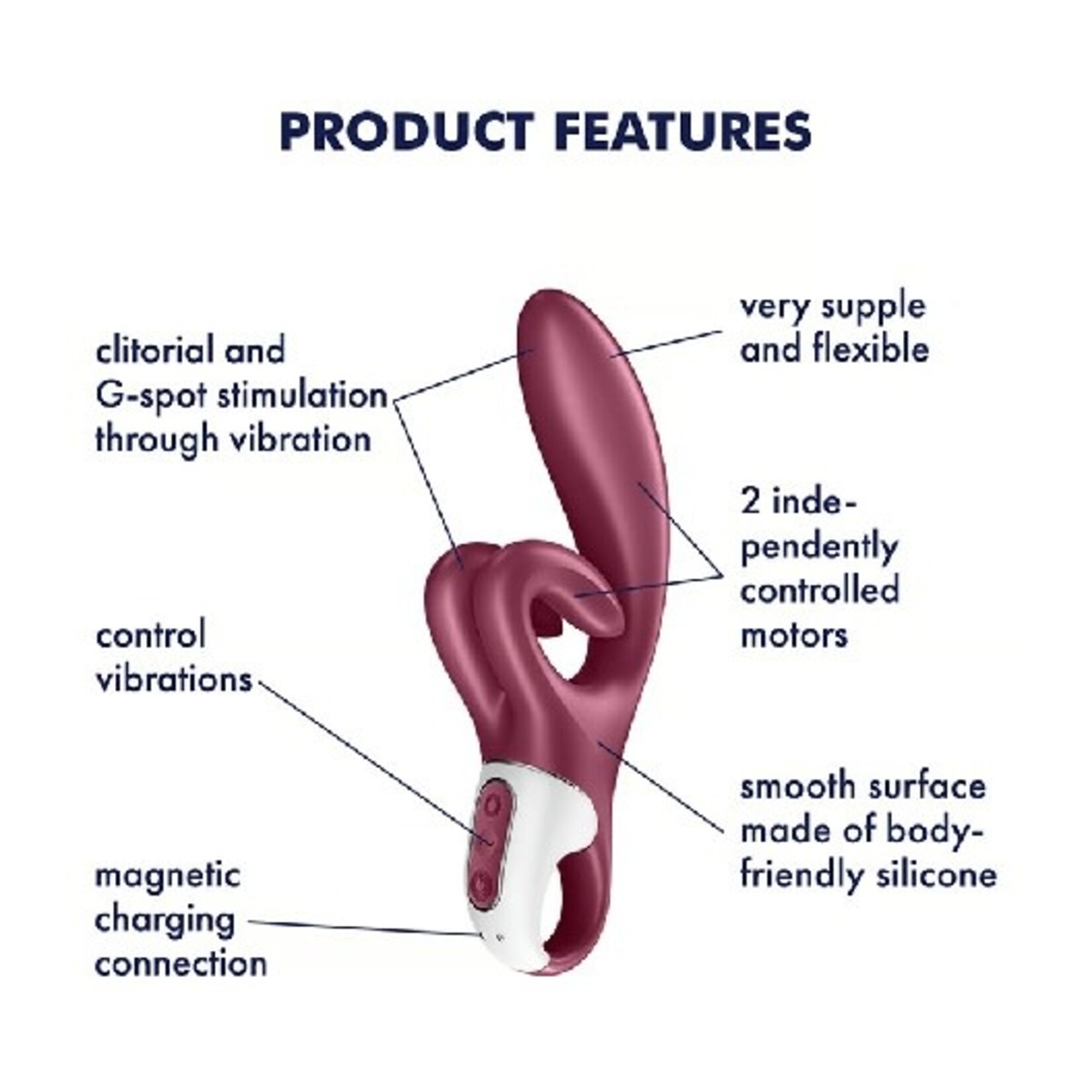 SATISFYER SATISFYER TOUCH ME RED