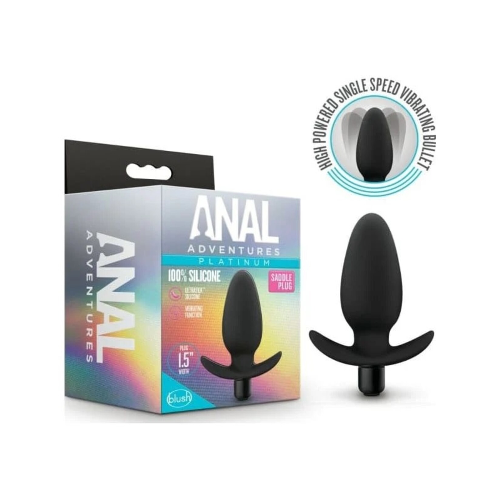 BLUSH BLUSH - ANAL ADVENTURES PLATINUM SADDLE PLUG