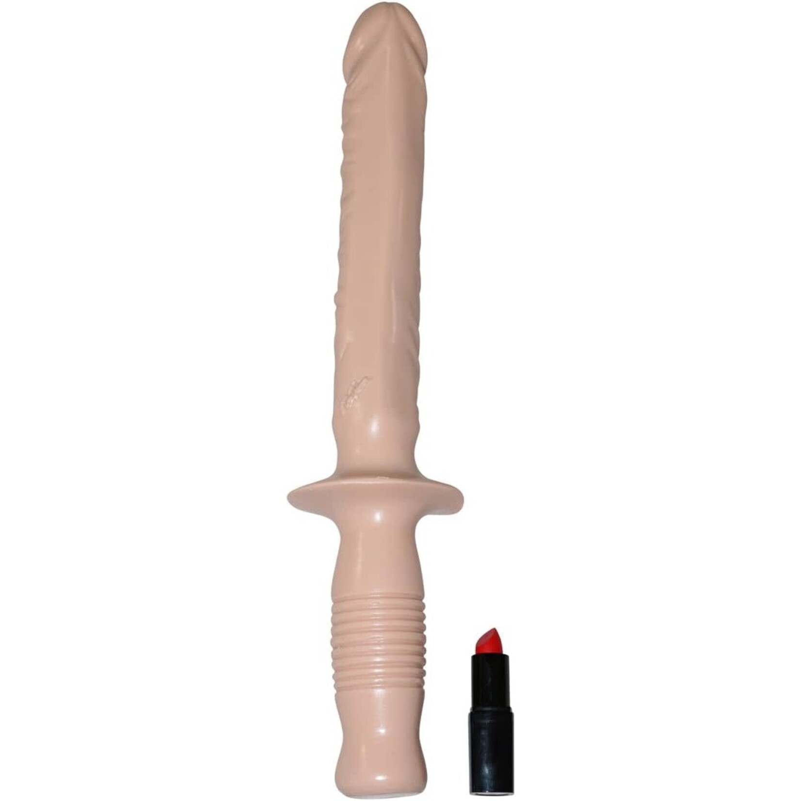 DOC JOHNSON THE MAN HANDLER DILDO IN WHITE