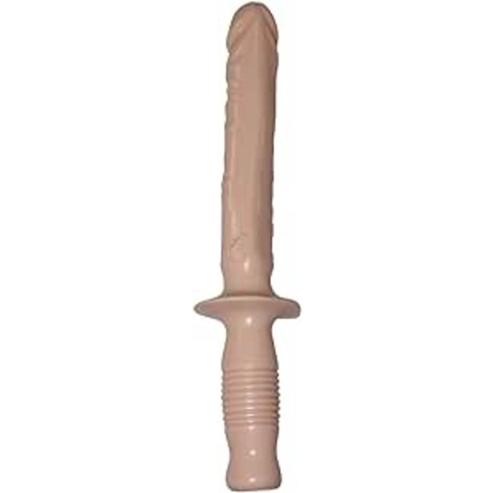 DOC JOHNSON THE MAN HANDLER DILDO IN WHITE