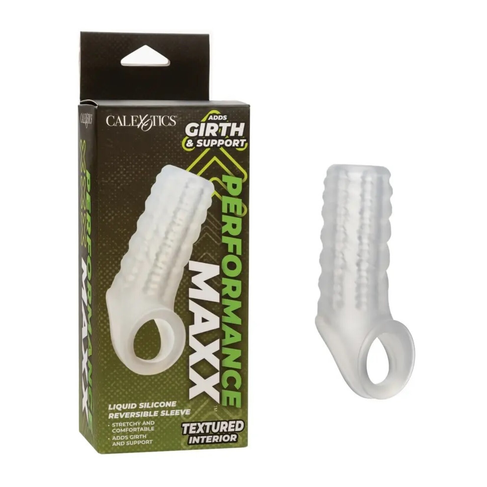 CALEXOTICS PERFORMANCE MAXX LIQUID SILICONE REVERSIBLE SLEEVE