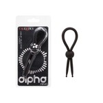 CALEXOTICS ALPHA LIQUID SILICONE LASSO - BLACK