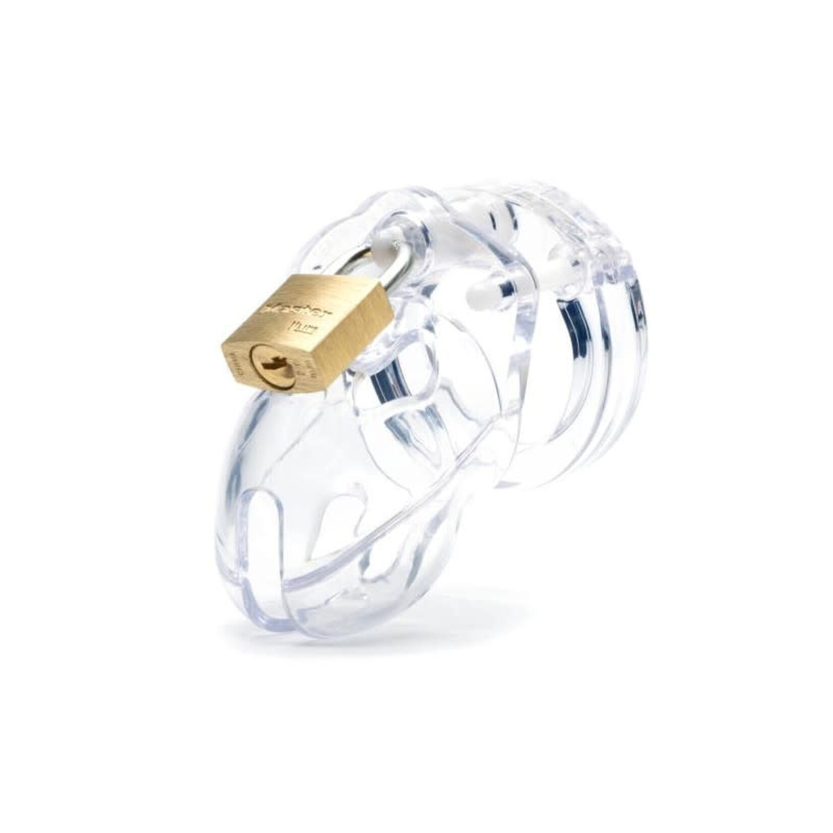 CB-X CHASTITY KITS - MR. STUBB CLEAR KIT WITH 1 3/4" CAGE LENGTH