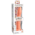 PIPEDREAM DILLIO PLATINUM WILD THING 7 INCH PEACH