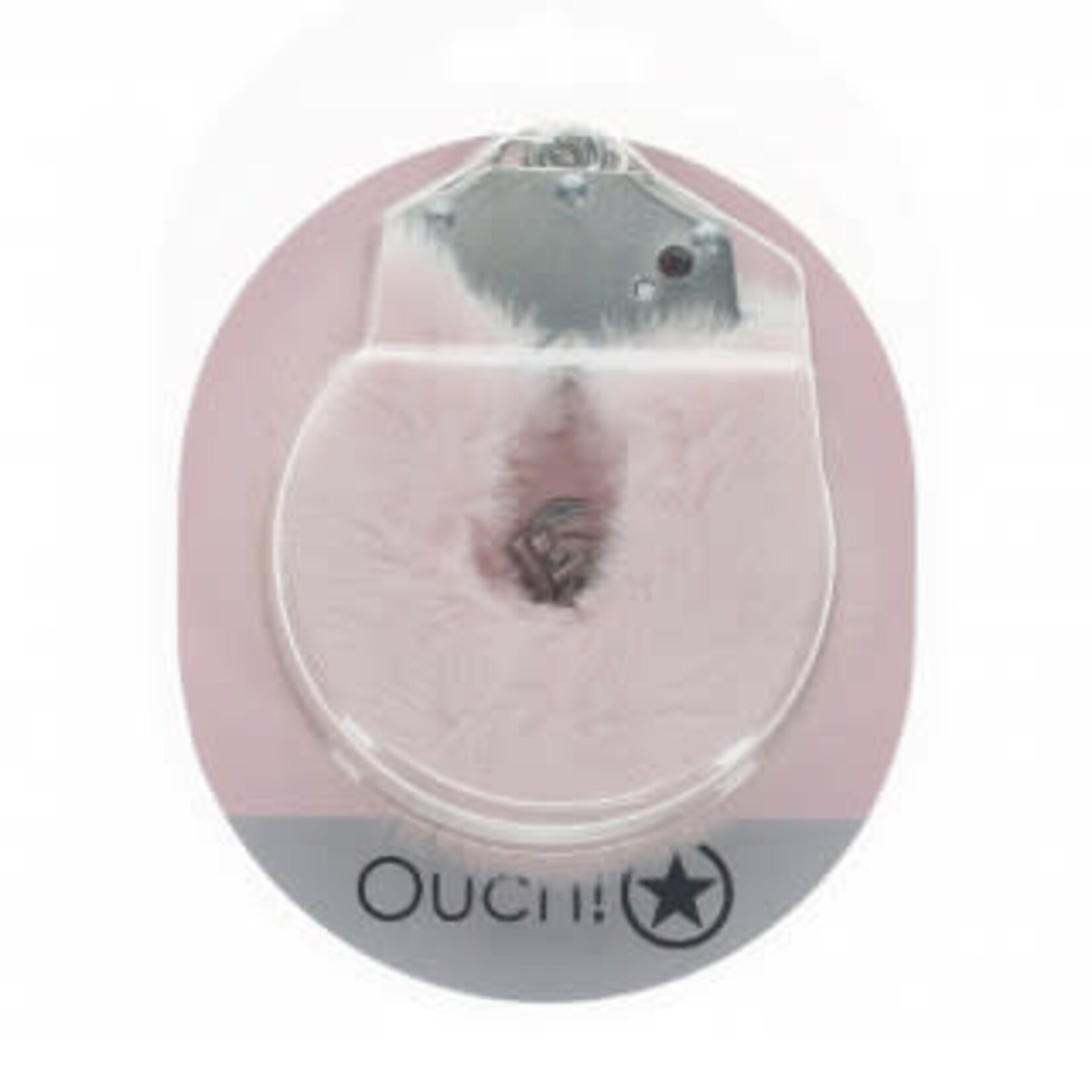 SHOTS SHOTS - OUCH! - HEAVY-DUTY FLUFFY HANDCUFFS - POWDER PINK