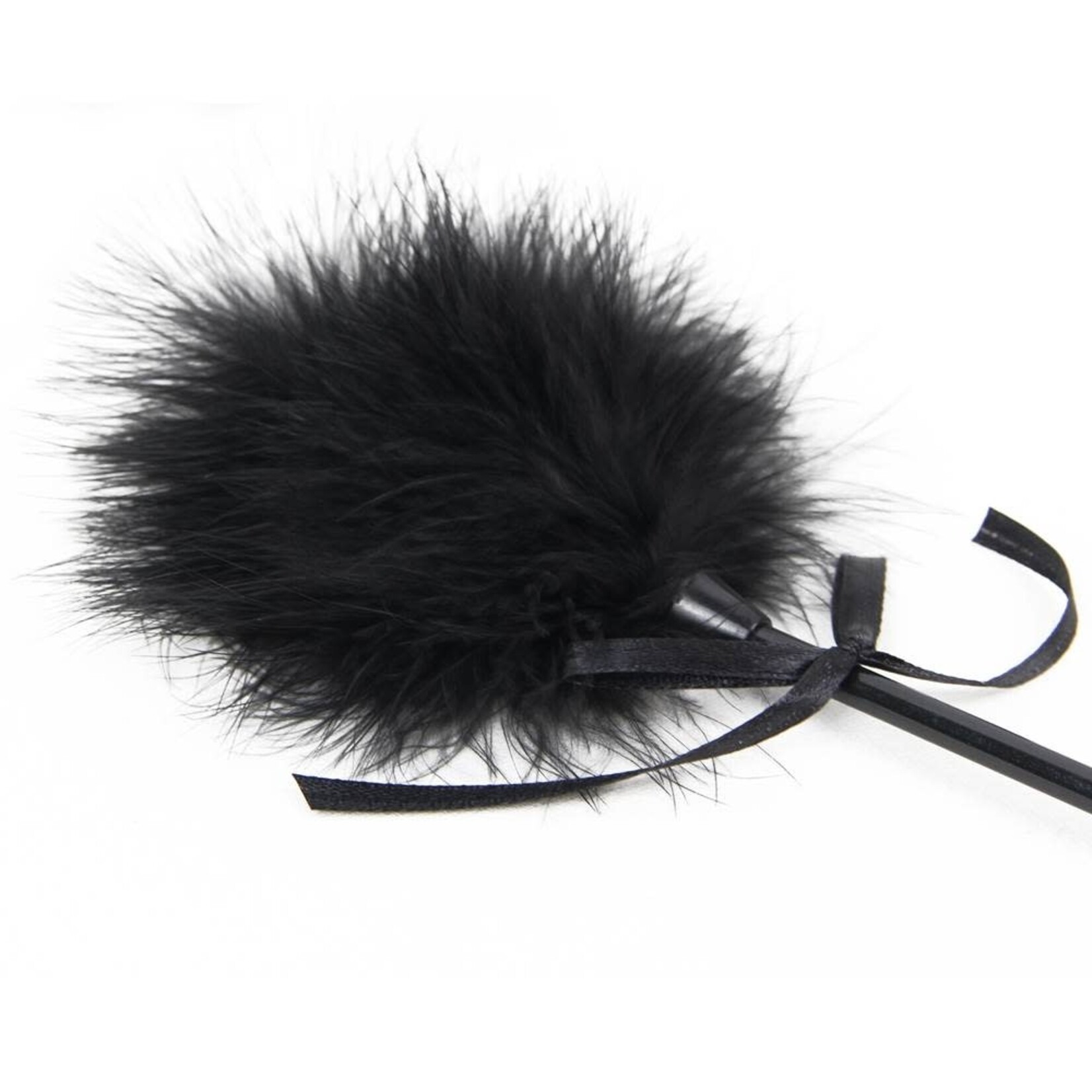 OH YEAH! -  LEATHER SLAPPER FEATHER WHIP RACKET TEASE PLAY ADULT COUPLE GAME TOY AS SHOWN