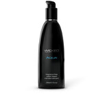 WICKED - AQUA FRAGRANCE FREE WATER BASED LUBE IN 8.5OZ/250ML 8.5OZ/250ML