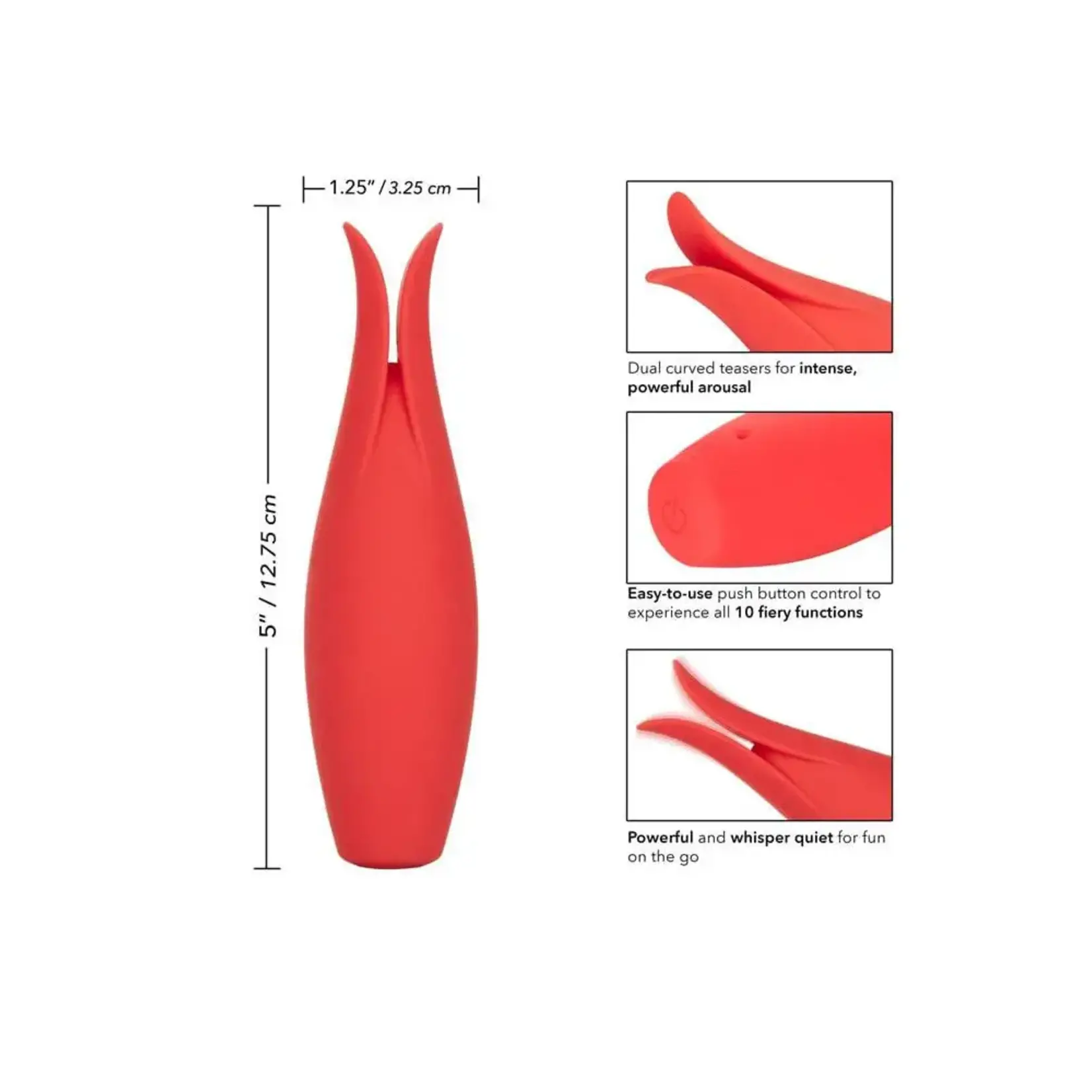 CALEXOTICS RED HOT FURY VIBE