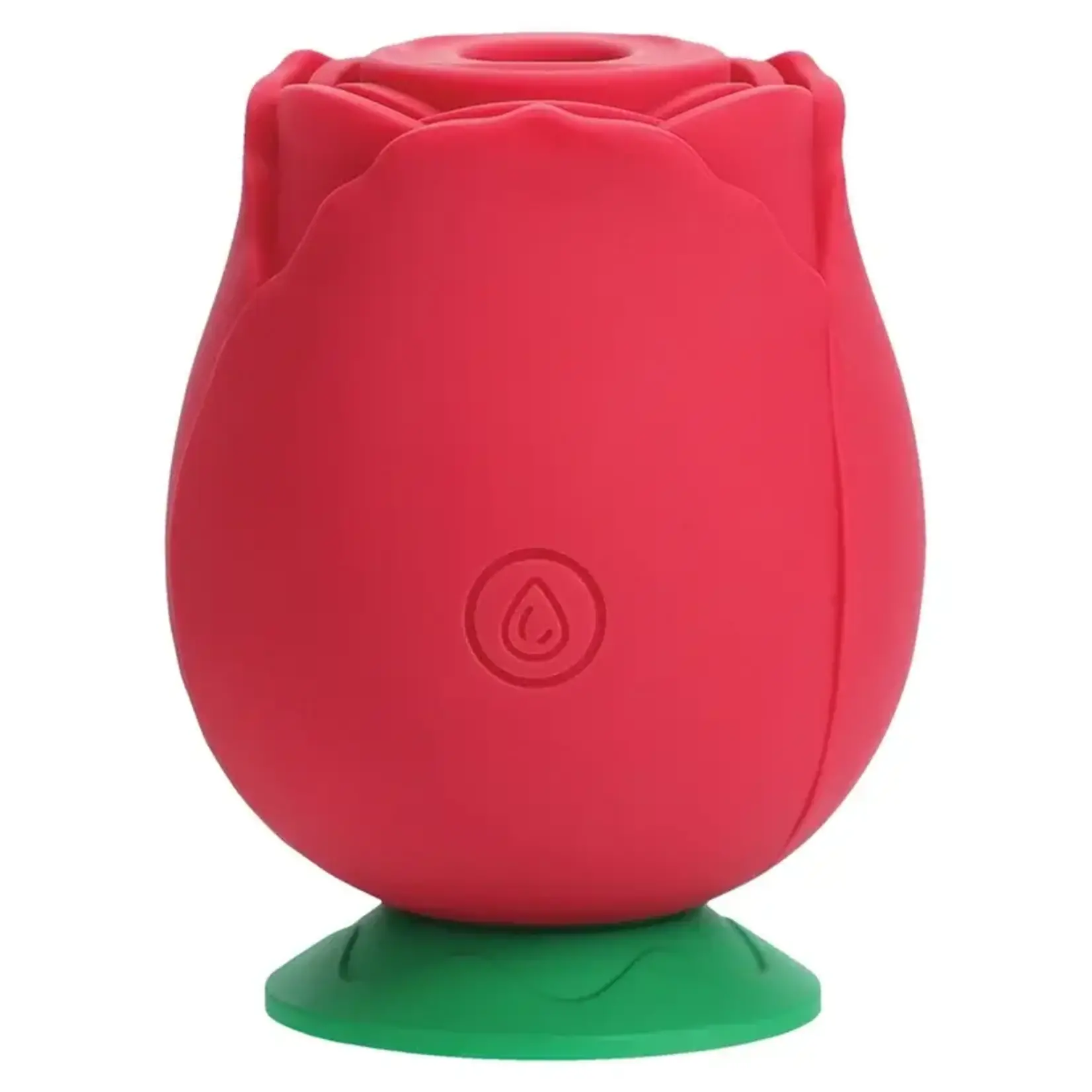 SHOTS SHOTS - THE ROSE 10 SPEED AIR PULSE VIBE SILICONE/RECHARGEABLE/WATERPROOF - RED