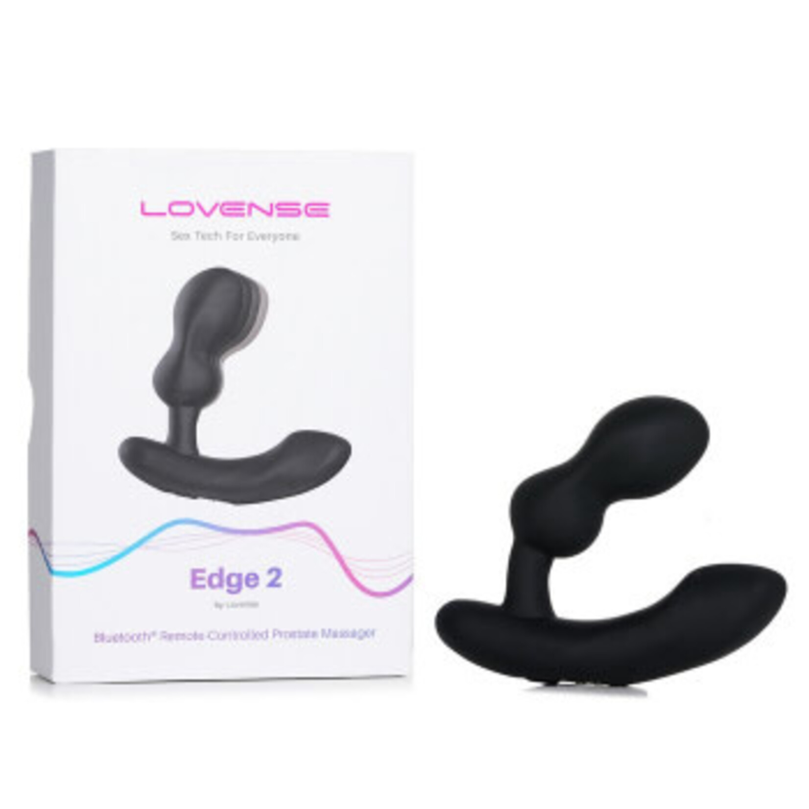 LOVENSE LOVENSE EDGE 2 - BLUETOOTH PROSTATE MASSAGER - BLACK