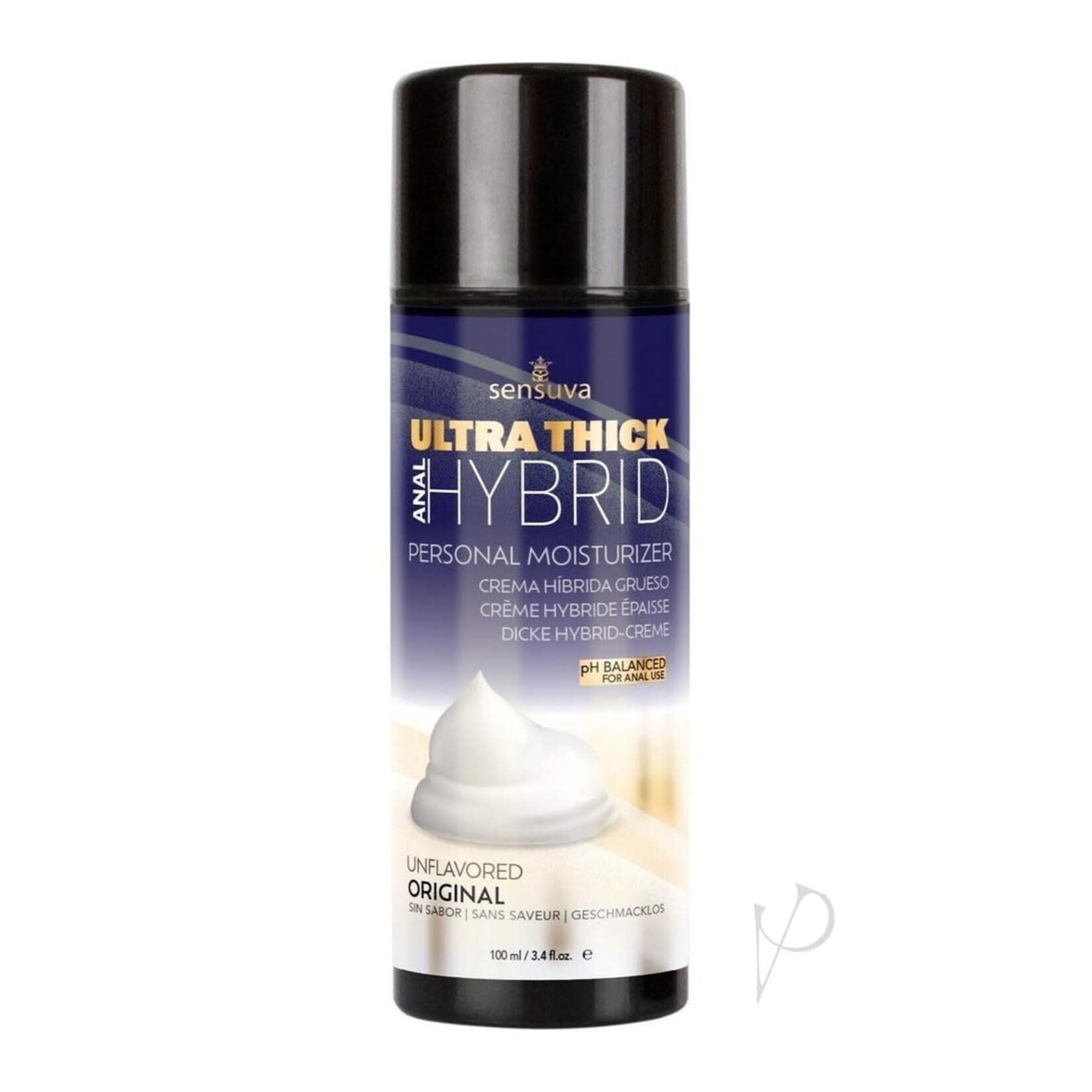 SENSUVA SENSUVA - ULTRA THICK HYBRID ANAL LUBE IN 3.4OZ/100ML 3.4OZ/100ML
