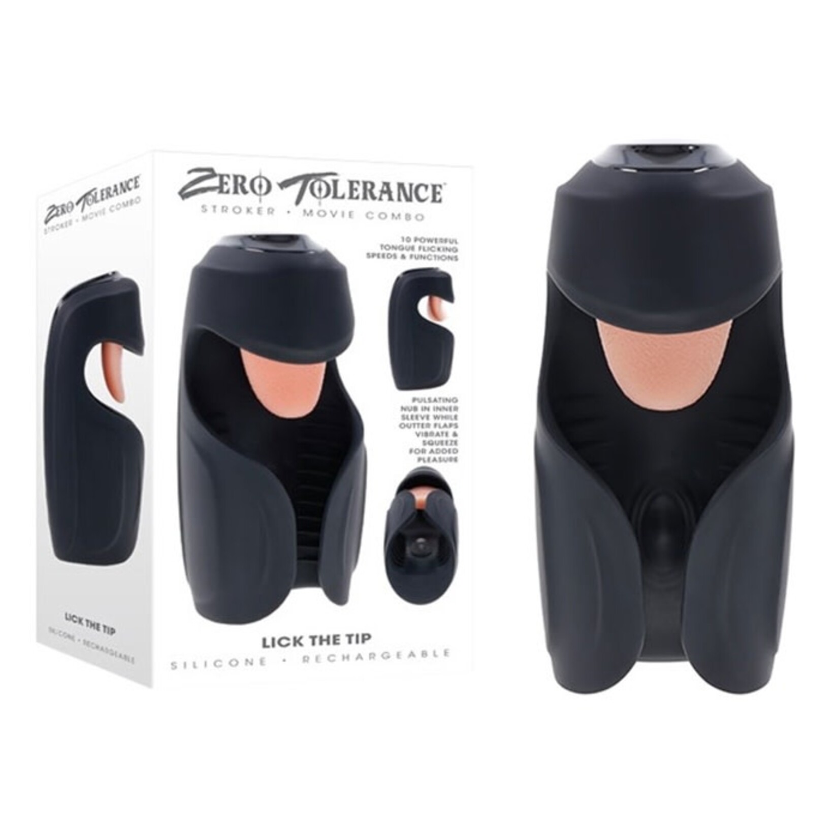 EVOLVED ZERO TOLERANCE LICK THE TIP STROKER