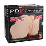 PIPEDREAM PDX ELITE SHAKE THAT ASS VIBRATING MEGA MASTURBATOR LIGHT