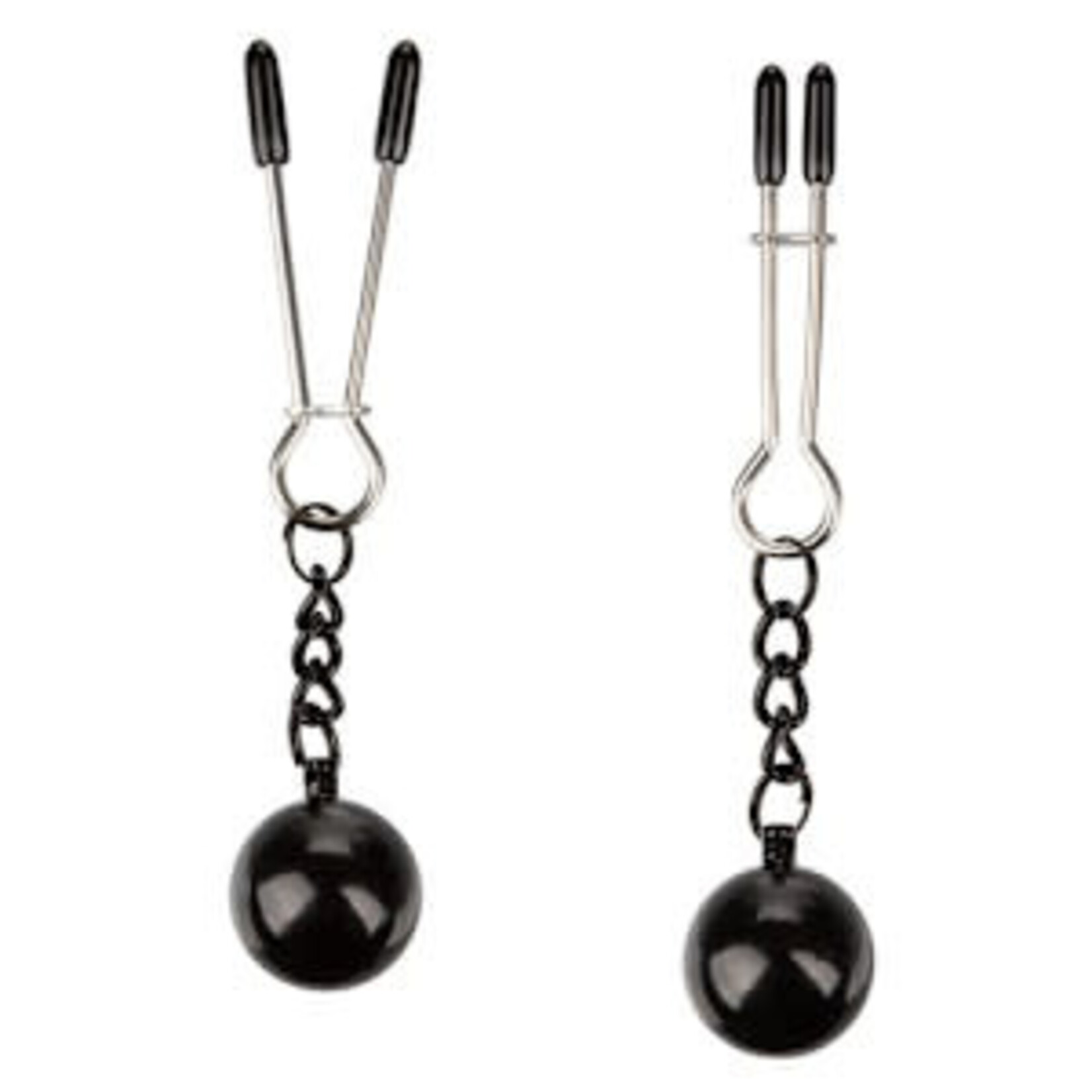 CALEXOTICS NIPPLE GRIPS WEIGHTED TWEEZER NIPPLE CLAMPS