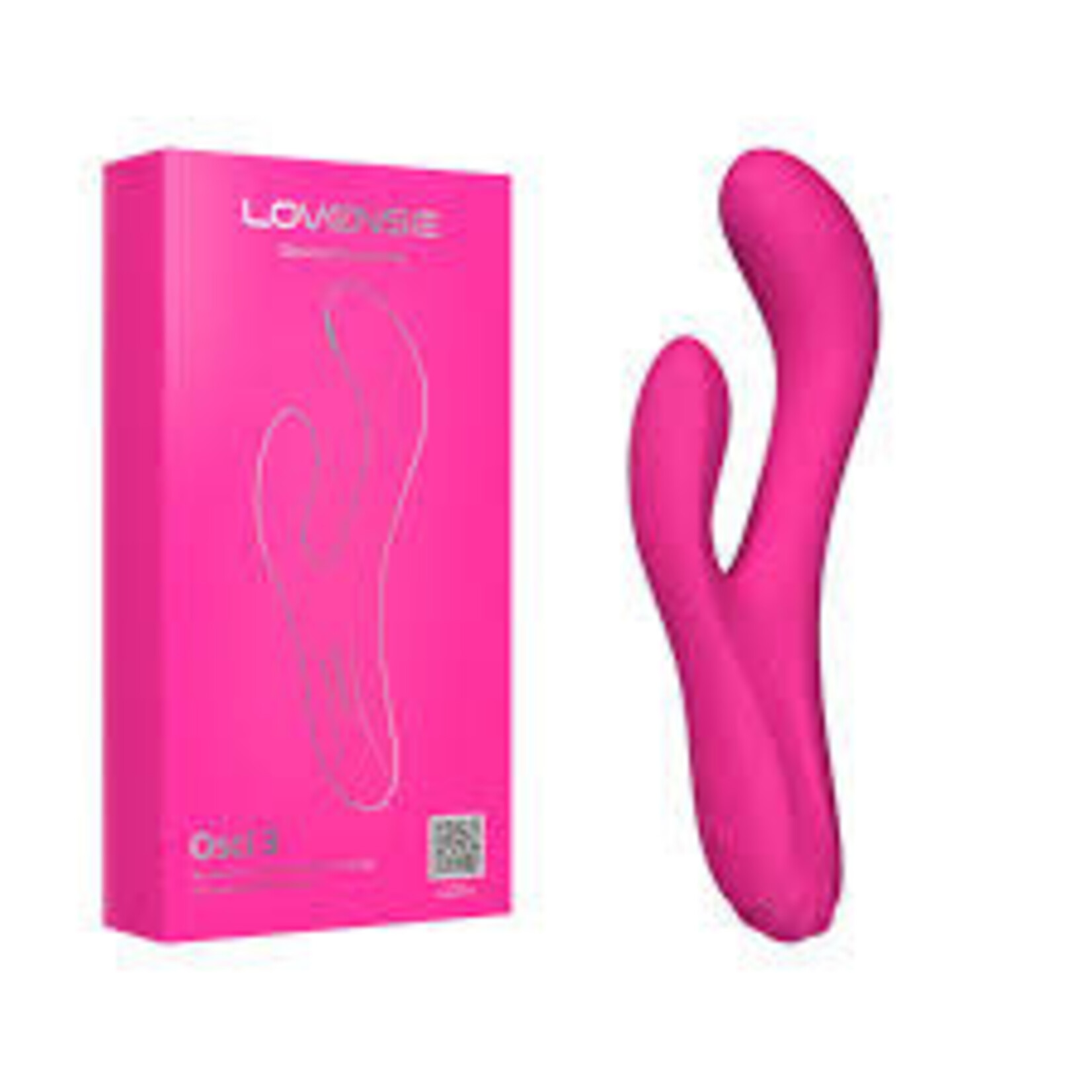 LOVENSE LOVENSE OSCI 3 - REMOTE CONTROLLED OSCILLATING VIBRATING & HEATING RABBIT VIBRATOR