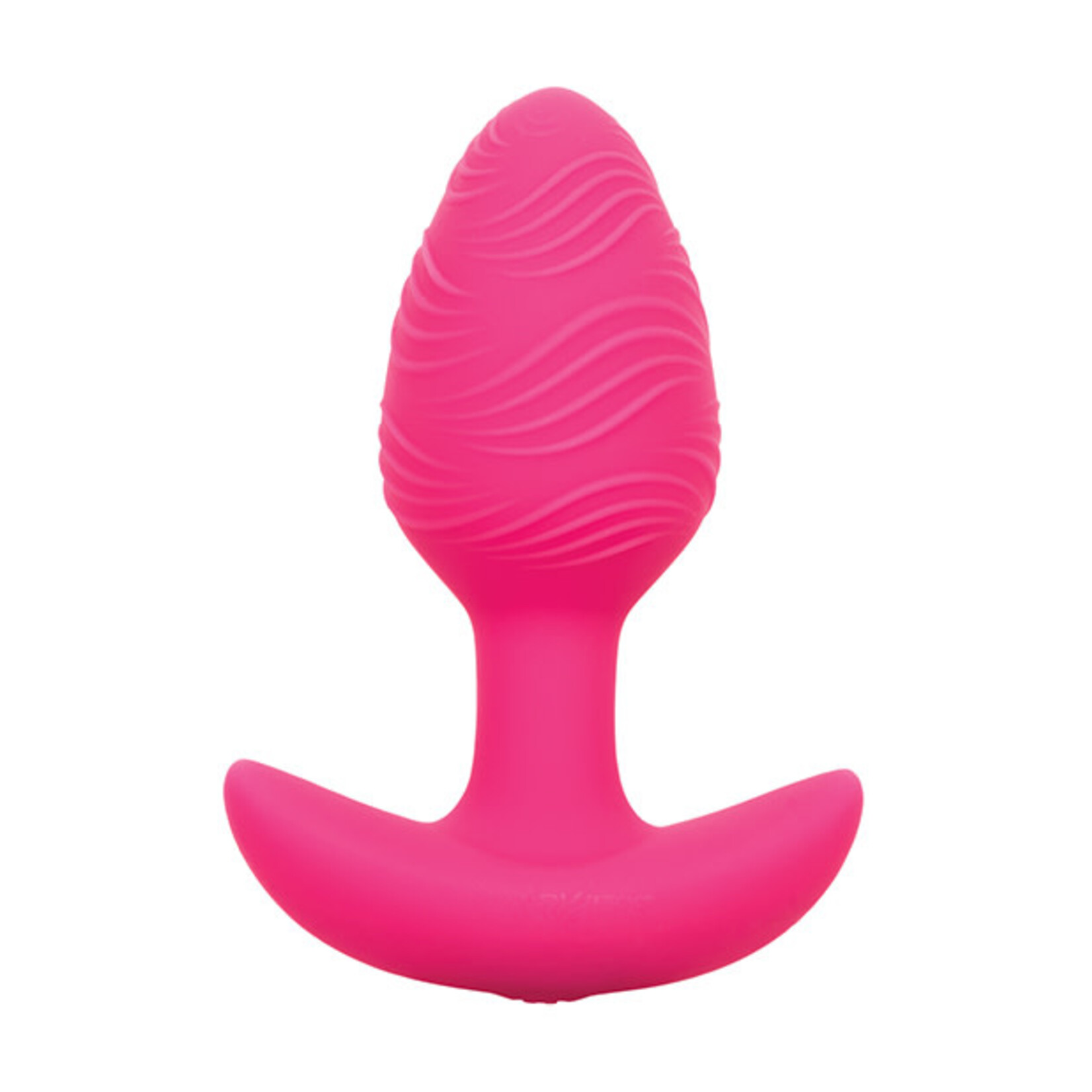 CALEXOTICS CHEEKY VIBRATING GLOW-IN-THE-DARK BUTT PLUG