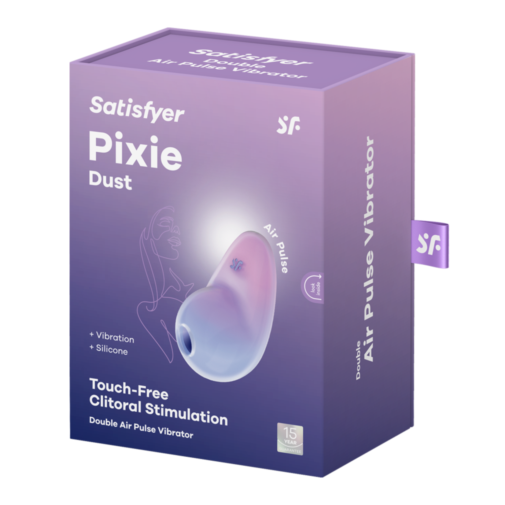SATISFYER SATISFYER PIXIE DUST VIOLET/PINK