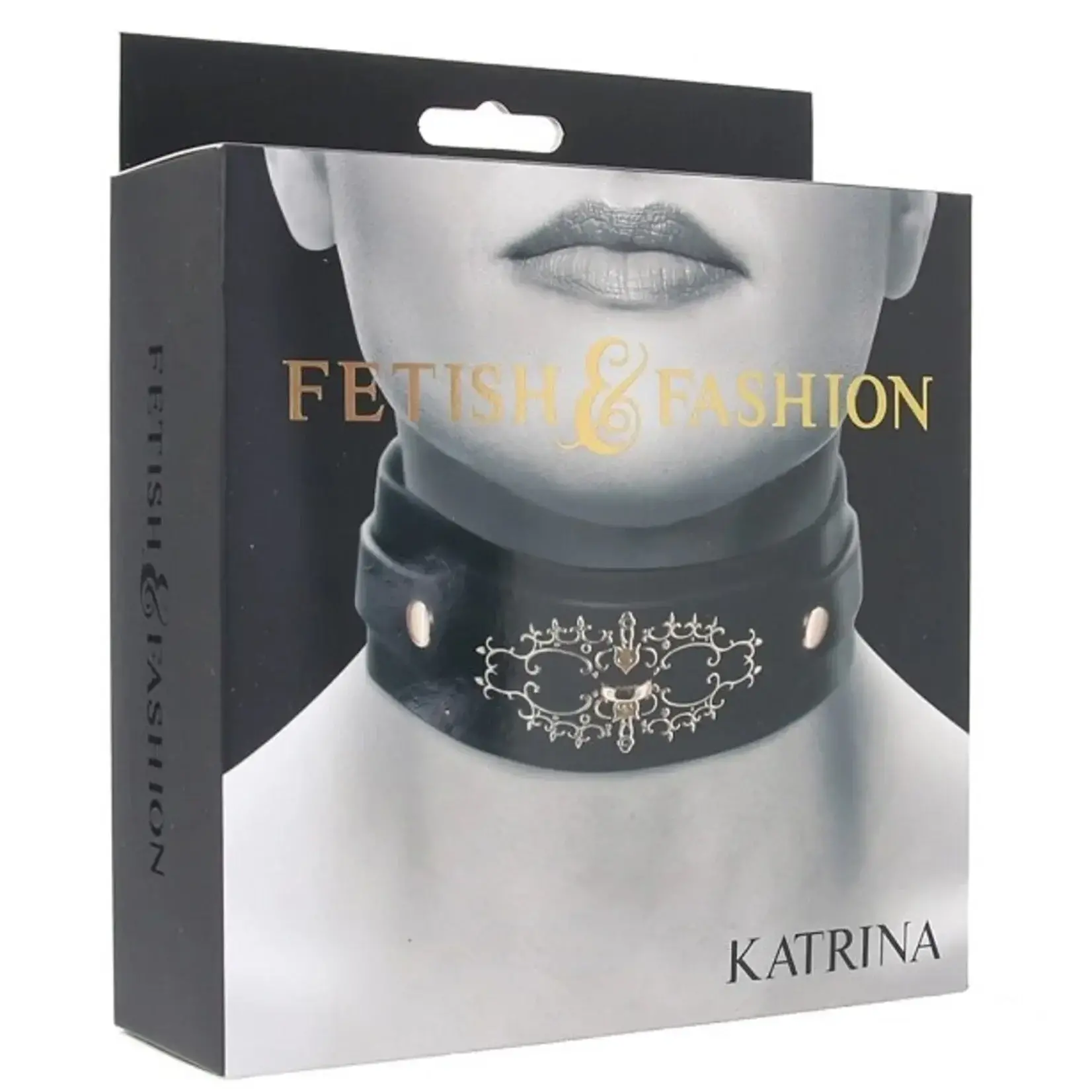 NS NOVELTIES NS - FETISH & FASHION - KATRINA COLLAR - BLACK