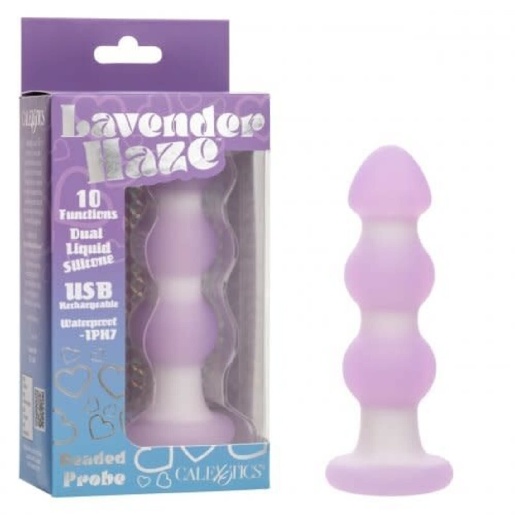 CALEXOTICS LAVENDER HAZE BEADED PROBE