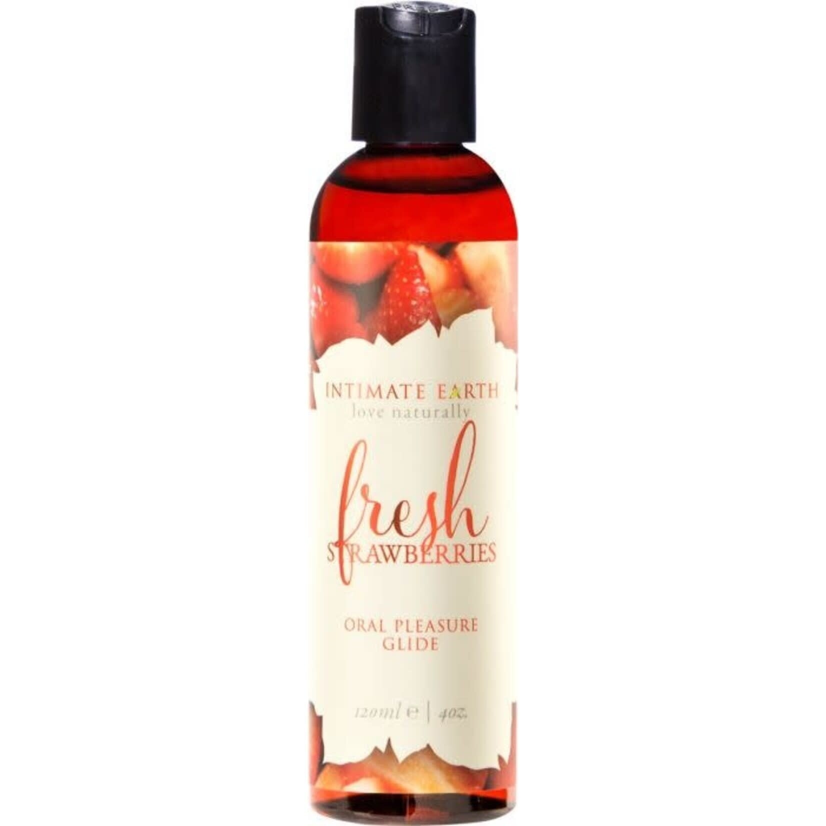 INTIMATE EARTH INTIMATE EARTH - FRESH STRAWBERRIES NATURAL FLAVORS GLIDE 120ML